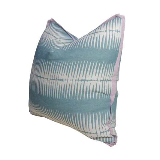 Ikat Dust Linen Custom Pillow