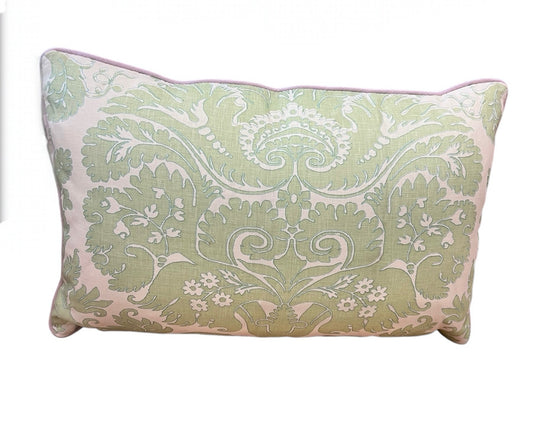 Quadrille Custom Lumbar Pillow