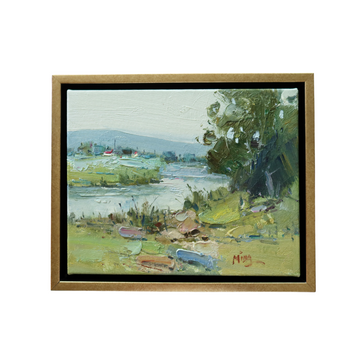 Whispers of the Riverbank Landscape