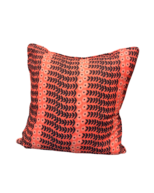 Coral Carnation 20x20 Custom Pillow