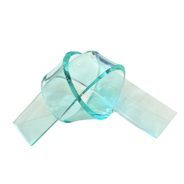 Turquoise Acrylic Knot - 11" in.