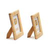 Woven Rattan Frame Pair