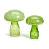 Glass Mushrooms Pair