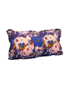 Cleo Navy Custom Lumbar Pillow
