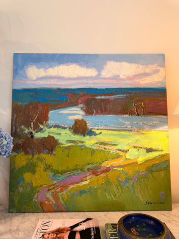 River Cliffs Canvas (LOCAL HOUSTON PICK UP ONLY)