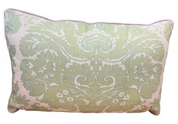 Quadrille Custom Lumbar Pillow (2 available)