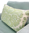 Quadrille Custom Lumbar Pillow (2 available)