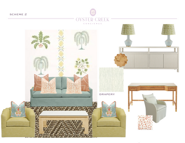 Oyster Creek Concierge Service - Virtual Design Package (1 Room)