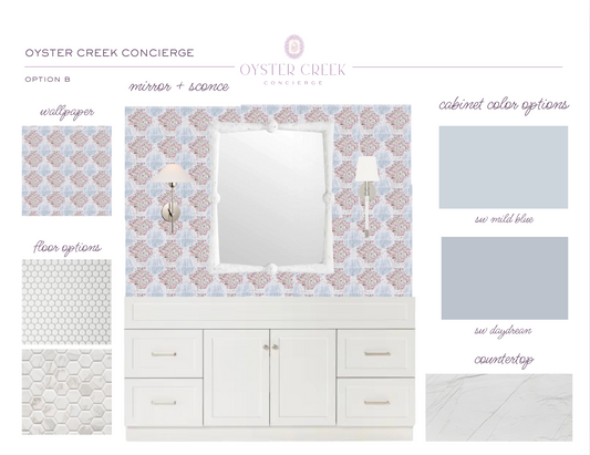 Oyster Creek Concierge – A La Carte Design Service - 1 Hour