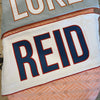 Name Appliqué Lumbar Pillow- REID