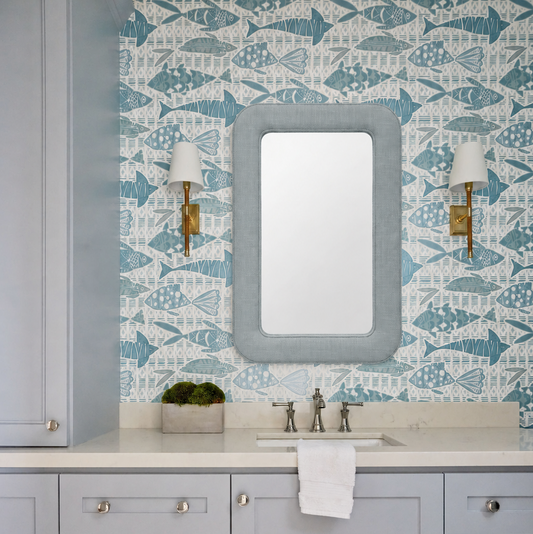 Upholstered Martha Mirror
