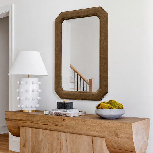 Upholstered Abby Mirror