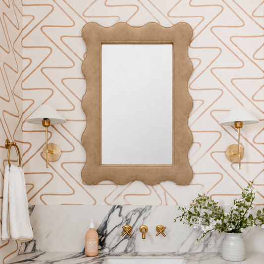 Upholstered Winnie Mirror
