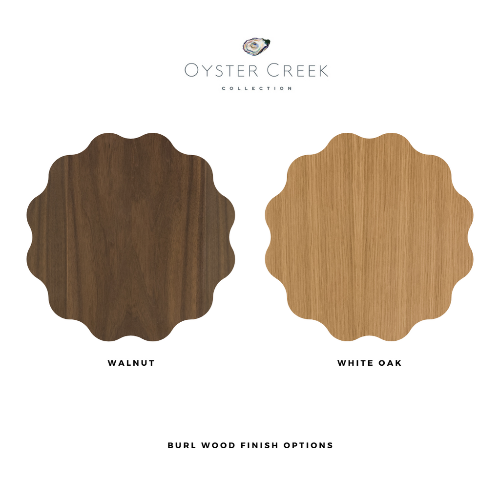 Walnut + White Oak Sample – Oyster Creek Collection